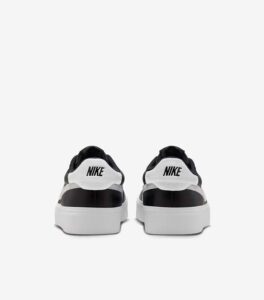 Nike Court Shot Men's Black/White Shoes back