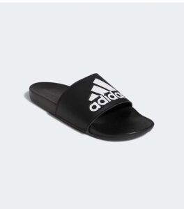 Adidas Adilette Comfort Black Slides front
