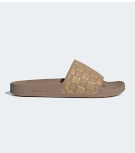 Adidas Adilette Brown Slides side