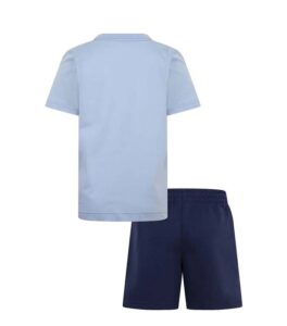 Nike Kids logo Blue short set back