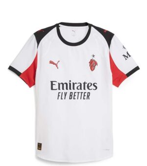 AC Milan Authentic Away 2025/2026 Jersey