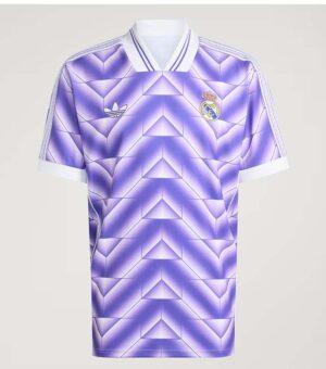 Real Madrid Retro Purple Away Jersey