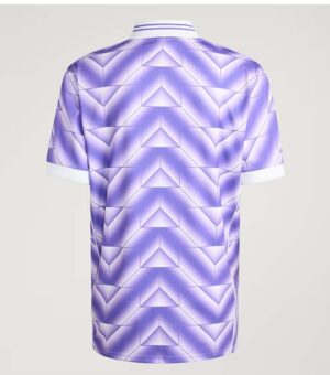 Real Madrid Retro Purple Away Jersey back
