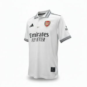 Arsenal 2025/2026 White Polo Jersey