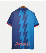 Arsenal Blue Jvc Away 1995/96 Retro Jersey back
