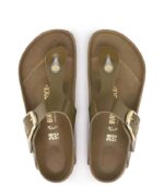 Birkenstock Gizeh Big Buckle Green Flip Flop Slide front