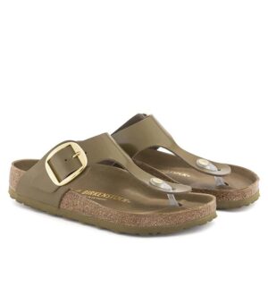 Birkenstock Gizeh Big Buckle Green Flip Flop Slide