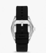 Michael Kors Oversized Maritime Silicone Strap Watch back