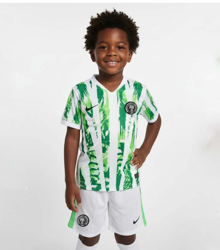 Nigeria 2025/26 Stadium Away Kids Jersey Nigeria 2025/26 Stadium Away Kids Jersey
