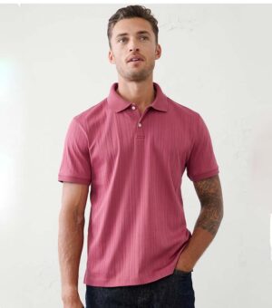 Banana Republic Standard-Fit Luxe Touch Berry Parfait Polo