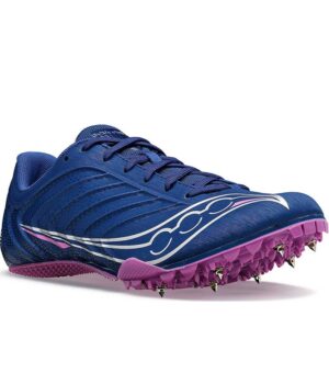 Saucony Spitfire 5 Track Blue Shoe